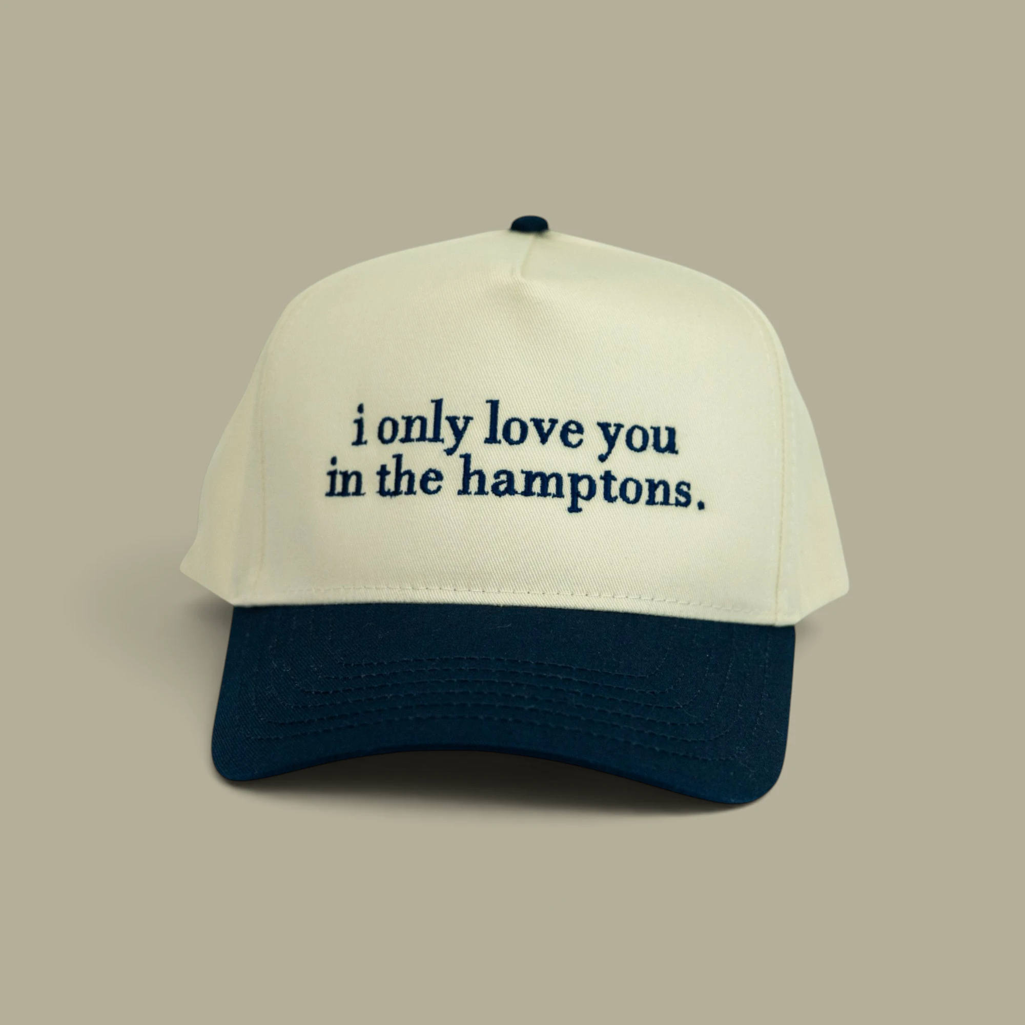 i only love you in the hamptons cap